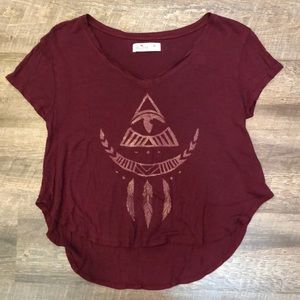 Hollister graphic tee, size XS